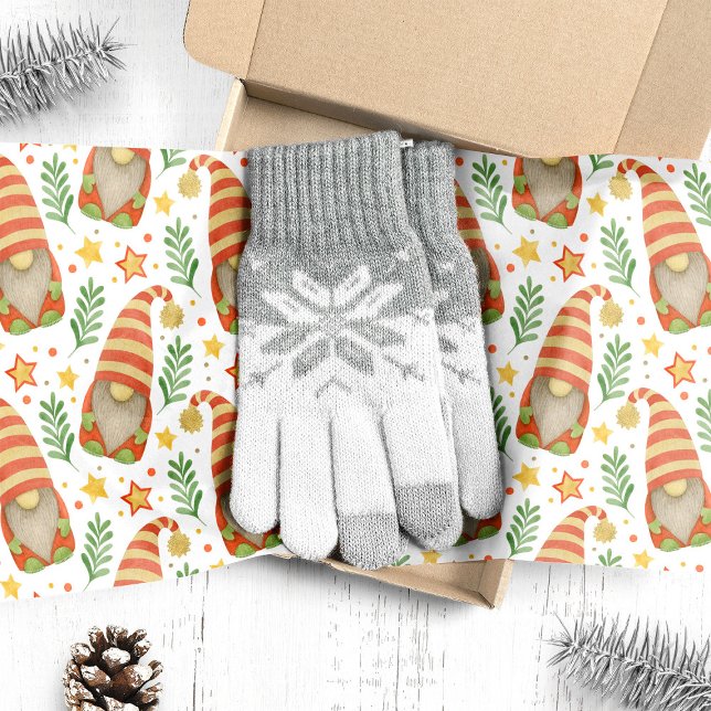 Papel De Seda Papa Noel Escandinavo Navidad (Subido por el creador)