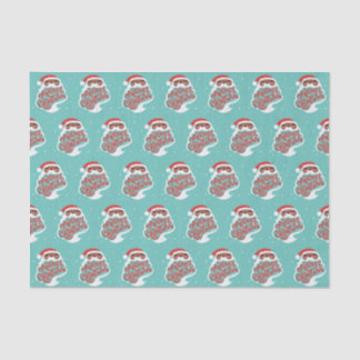 Papel De Seda Papá Noel | Feliz Navidad Todo | Azul
