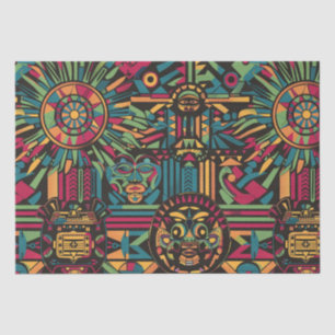 Papel De Seda Papanicolau tisular cálido beige "Eclipsed Suns an