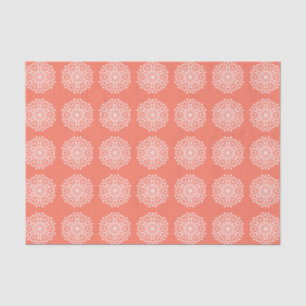 Papel De Seda Papaya Mandala