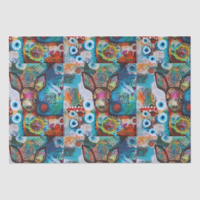 Papel De Seda ¡Papel seda de "mis ciervos"!!!! (Anverso)