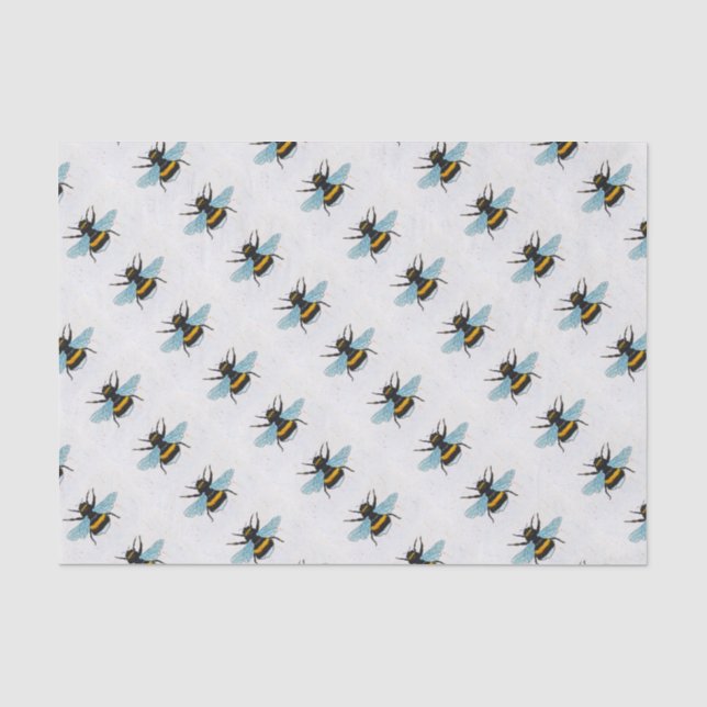Papel De Seda Papel seda del abejorro (Anverso)
