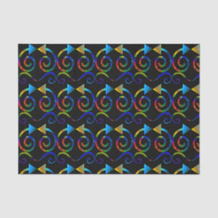 Papel De Seda Papel seda del arte abstracto