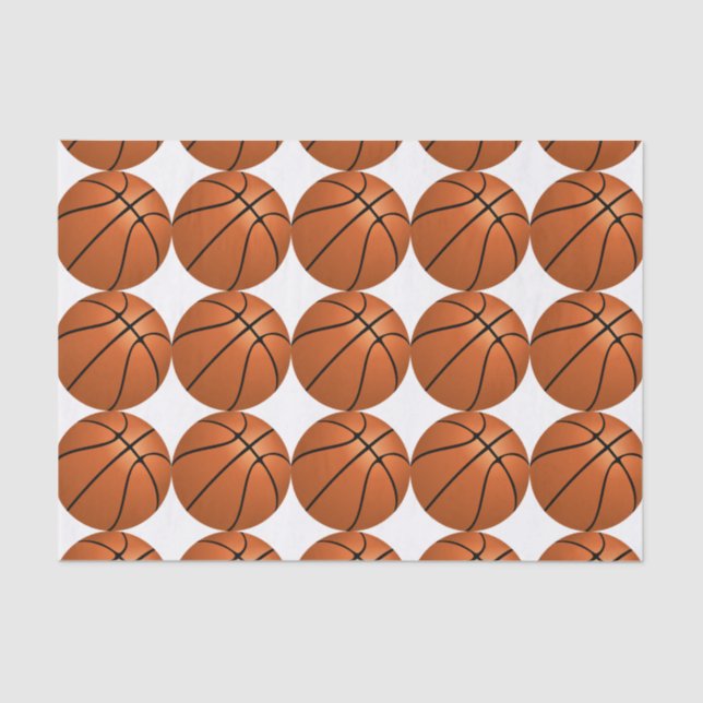 Papel De Seda Papel seda del baloncesto (Anverso)