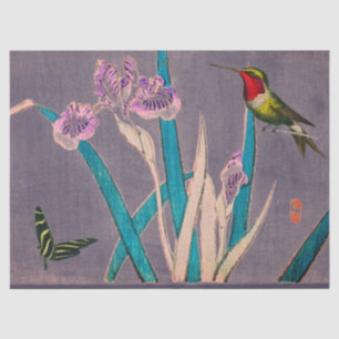 Papel De Seda Papel seda del COLIBRÍ Y del IRIS