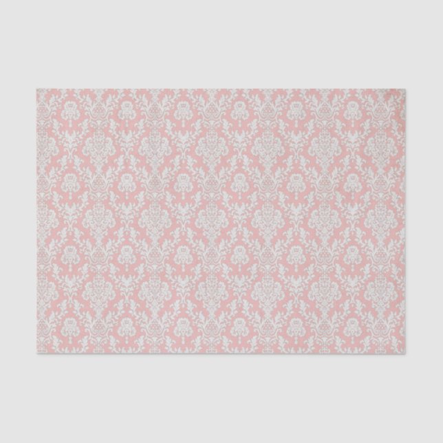 Papel De Seda Papel seda del damasco (Anverso)