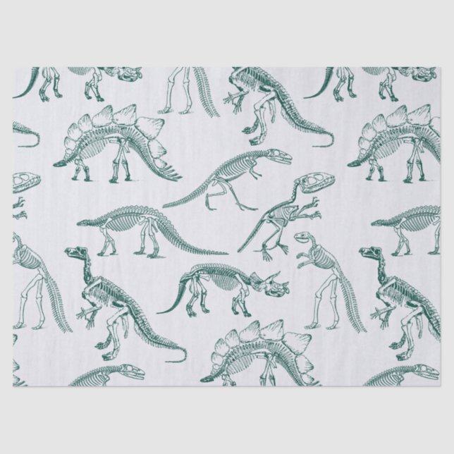 Papel De Seda Papel seda del dinosaurio (Anverso)