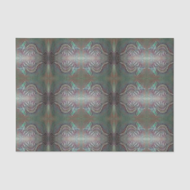 Papel De Seda papel seda del dragón del seahorse (Anverso)