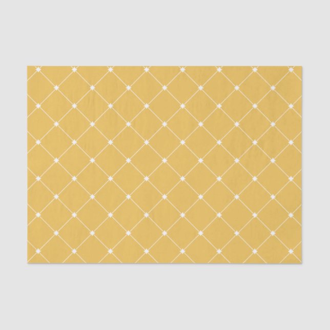 Papel De Seda Papel seda del modelo del diamante (Anverso)