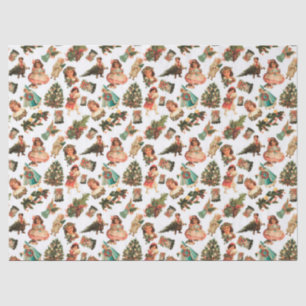 Papel De Seda Papel seda del navidad del Victorian