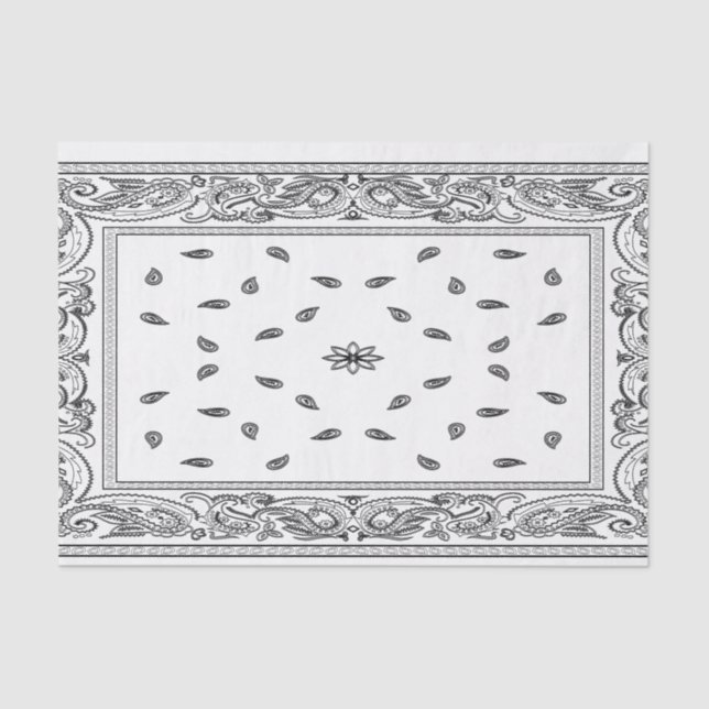 Papel De Seda Papel seda del pañuelo (Anverso)