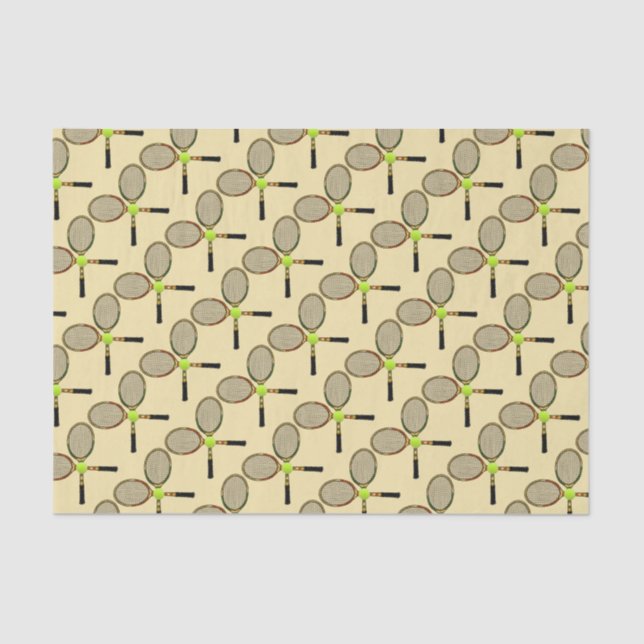 Papel De Seda Papel seda del tenis (Anverso)