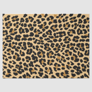 Papel De Seda Papel seda elegante del estampado leopardo