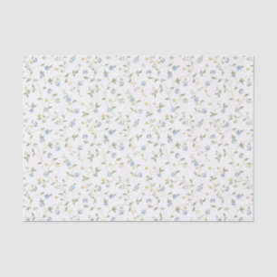 Papel De Seda Papel seda floral pintado a mano