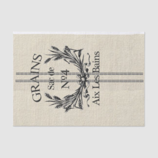 Papel De Seda Papel seda francés del saco del grano