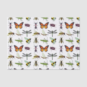 PAPEL DE SEDA PAPEL SEDA FRESCO DEL INSECTO