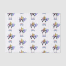 Papel seda fresco del unicornio