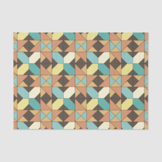 Papel De Seda Papel seda geométrico acolchado del modelo