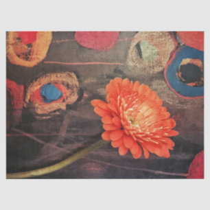 Papel De Seda Papel seda infrecuente del Zinnia