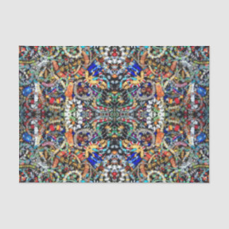 Papel De Seda Papel seda Jeweled del caleidoscopio #2