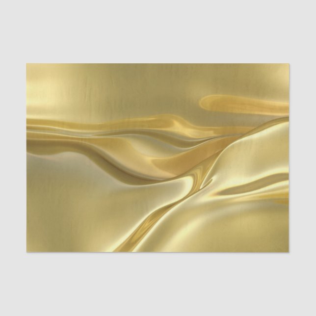 Papel De Seda Papel seda líquido del oro (Anverso)
