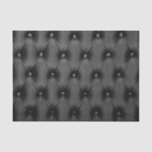 Papel De Seda Papel seda negro del regalo con capitone