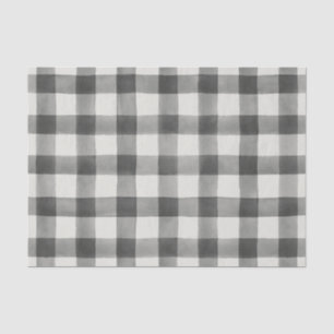 Papel De Seda Papel seda negro y blanco del cortijo del búfalo