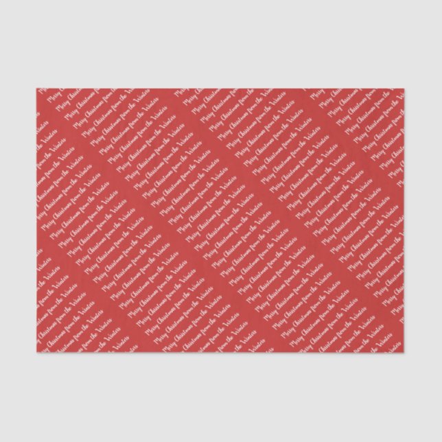 Papel De Seda Papel seda personalizado personalizado (Anverso)