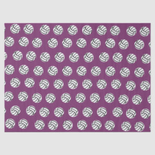 Papel De Seda Papel seda púrpura del modelo del voleibol