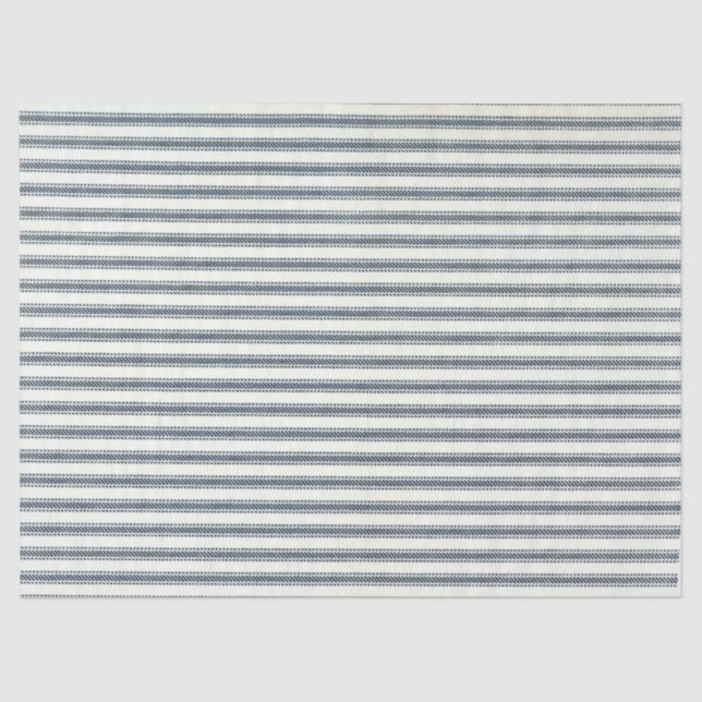 Papel De Seda Papel seda que hace tictac azul (Anverso)