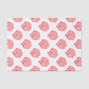 Papel De Seda Papel seda rechoncho lindo del cerdo