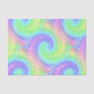 Papel De Seda Papel seda salpicado onda del espiral del arco