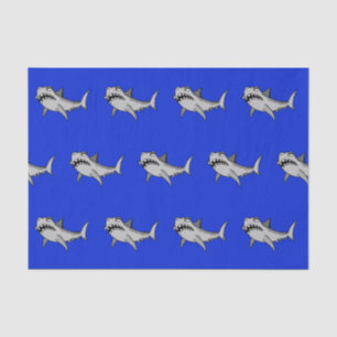 Papel De Seda Papel seda torpe del tiburón