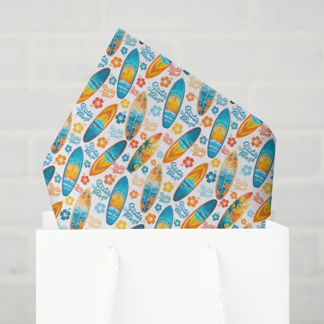 Papel De Seda Papeles de seda para surfear (Bolsa de regalo)
