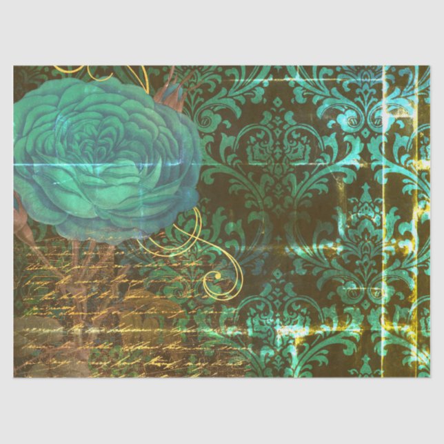 Papel De Seda PAPIER MOUSSELINE - Viernes de Damasco - página de (Anverso)