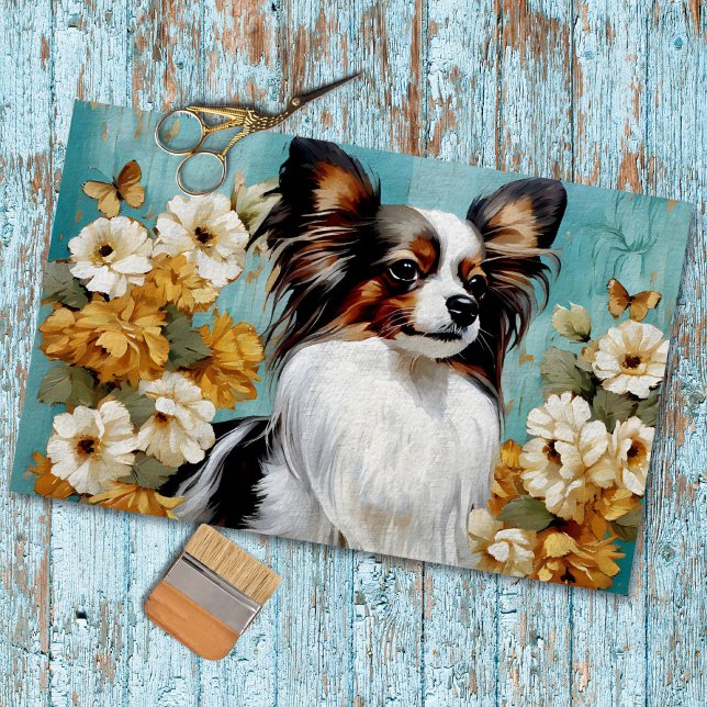 Papel De Seda Papillon Dog (Subido por el creador)
