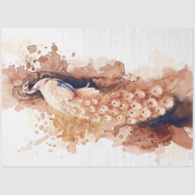 Papel De Seda Paquetes acuáticos de época (Anverso)