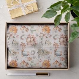 Papel de seda para adornos de Navidad