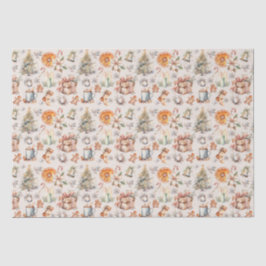 Papel de seda para adornos de Navidad