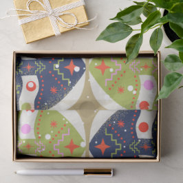 Papel de seda para árbol de Navidad del viejo mund