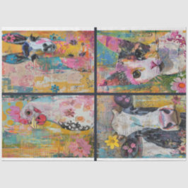 Papel De Seda Para Articulación Animal Junk Journal Antecedentes