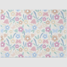 Papel de seda para caminar en los jardines