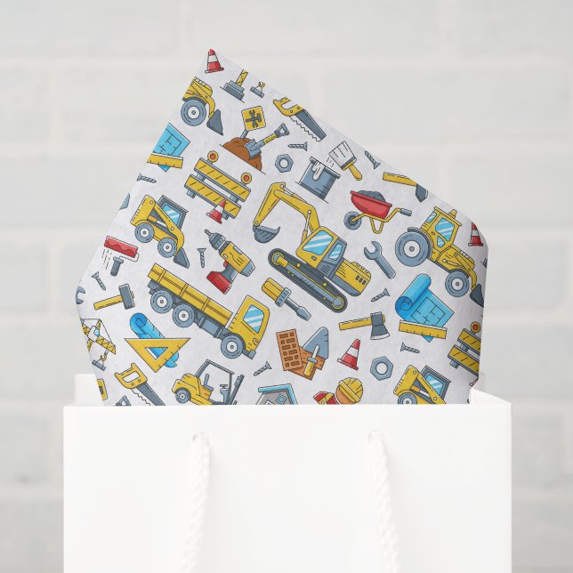 Papel de seda para construcción, niños constructor (Bolsa de regalo)