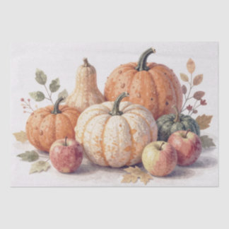 Papel de seda para cosecha de otoño