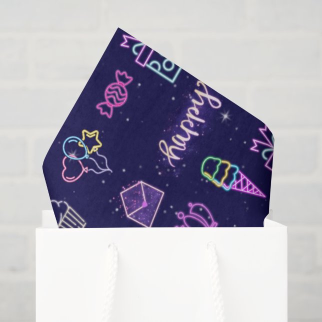 Papel de seda para cumpleaños de princesa | Envolt (Bolsa de regalo)