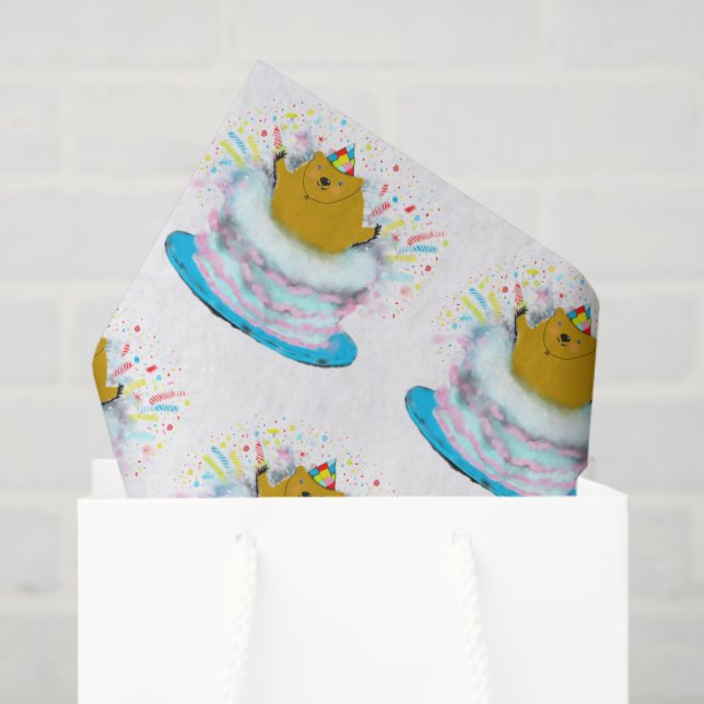 Papel de seda para cumpleaños del Día de la marmot (Bolsa de regalo)