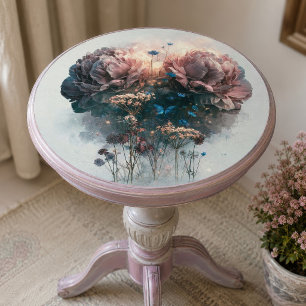Papel de seda para decoupage Bouquet Rosa Polvorie