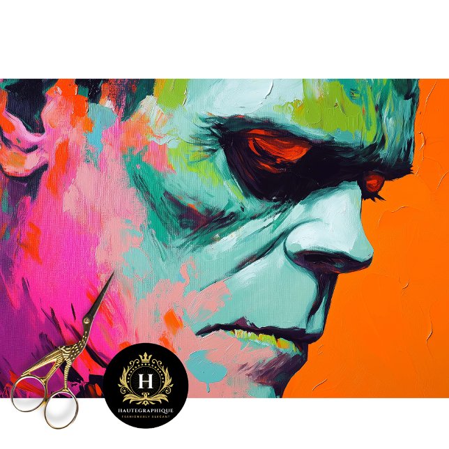 Papel de seda para decoupage de Frankenstein (Subido por el creador)