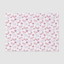 Papel de seda para decoupage de lencería, regalo d