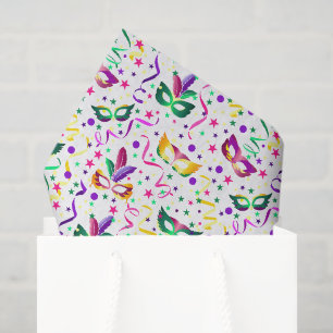 Papel de seda para decoupage de máscaras, Mascarad